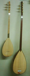 Juniper cura with mulberry hand carved saz
